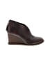 Trask Burgundy Wedges Size 6 1/2 - photo 1