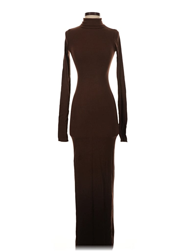 Pre-owned Éterne Casual Dress In Brown