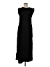 Grecerelle Solid Black Casual Dress Size M - photo 1