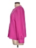 J.Crew Pink Long Sleeve Blouse Size L - photo 5