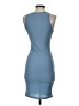 iris Solid Blue Cocktail Dress Size S - photo 2
