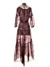 Speechless 100% Polyester Burgundy Casual Dress Size S - photo 2