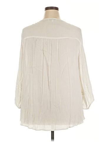 New Directions 3/4 Sleeve Blouse (view 2)