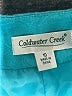 Coldwater Creek 100% Cotton Teal Blazer Size 10 - photo 6