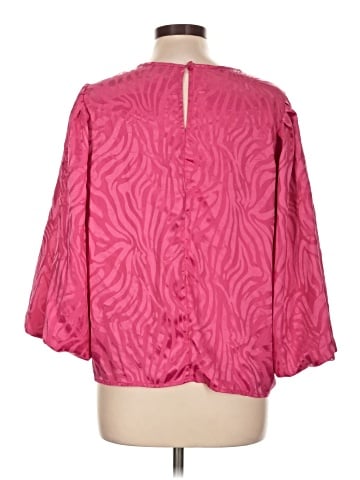 Calligraphie 3/4 Sleeve Blouse (view 2)