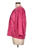 Calligraphie 100% Polyester Pink 3/4 Sleeve Blouse Size L - photo 5