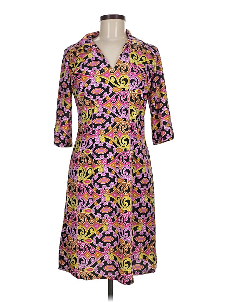 Pre-owned Jude Connally Casual Dress In Purple