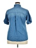 Assorted Brands Blue Short Sleeve Button-Down Shirt Size XXL - photo 2