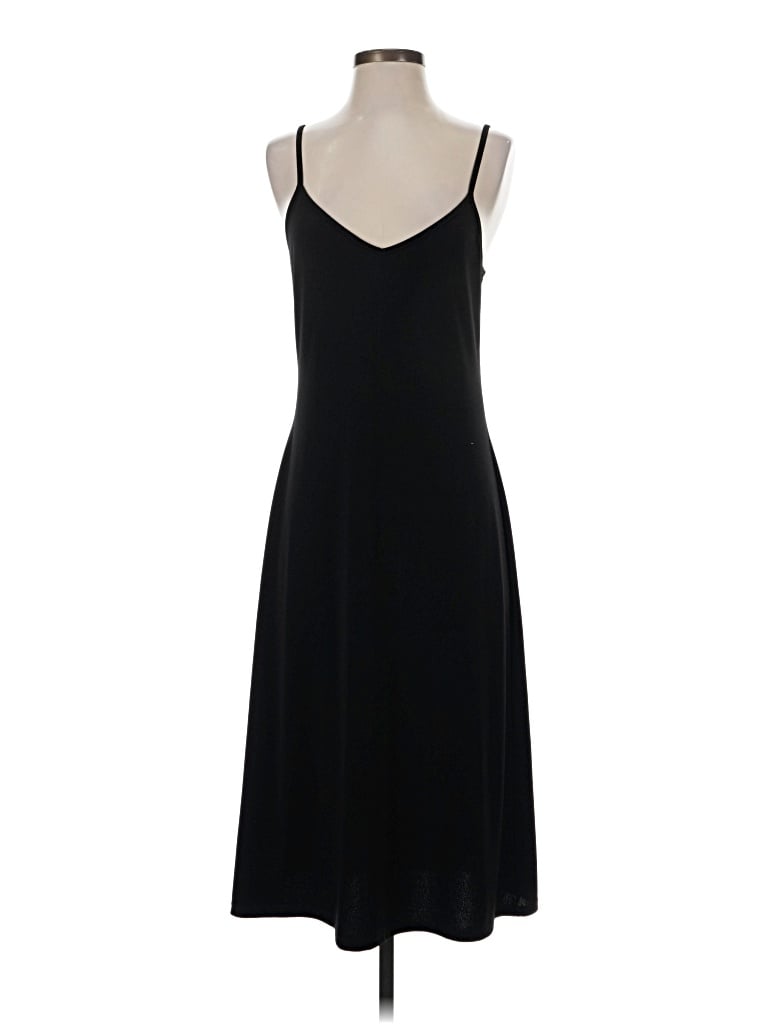 Pre-owned Leota Casual Dress In Black