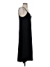Leota Solid Black Casual Dress Size S - photo 4