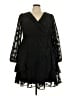 Torrid 100% Polyester Black Cocktail Dress Size 3X Plus (3) - photo 1