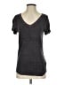 Paige Stars Gray Short Sleeve Top Size S - photo 1