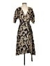 BA&SH Paisley Black Cocktail Dress Size Sm (1) - photo 1