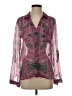 Diane von Furstenberg 100% Silk Paisley Pink Blouse Size 2 - photo 1
