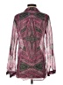 Diane von Furstenberg 100% Silk Paisley Pink Blouse Size 2 - photo 2