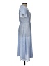 Albert Nipon 100% Polyester Blue Casual Dress Size 10 Petite - photo 4