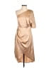 Sincerely Jules 100% Polyester Metallic Tan Cocktail Dress Size M - photo 1