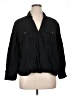 Terra & Sky Black 3/4 Sleeve Button-Down Shirt Size 0X - photo 1