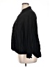 Terra & Sky Black 3/4 Sleeve Button-Down Shirt Size 0X - photo 5