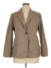 Elleven 100% Polyester Houndstooth Brown Blazer Size XL - photo 1