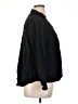 Terra & Sky Black 3/4 Sleeve Button-Down Shirt Size 0X - photo 4