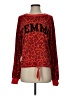 Pam & Gela Animal Print Red Sweatshirt Size S - photo 1