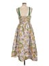 AMUR Tropical Yellow Cocktail Dress Size 12 - photo 2