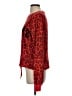 Pam & Gela Animal Print Red Sweatshirt Size S - photo 5