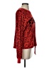 Pam & Gela Animal Print Red Sweatshirt Size S - photo 4