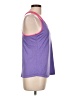 Layer 8 100% Polyester Purple Sleeveless Top Size L - photo 4