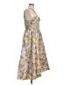 AMUR Tropical Yellow Cocktail Dress Size 12 - photo 4