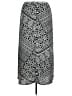 Faded Glory 100% Polyester Paisley Silver Gray Casual Skirt Size XL - photo 2