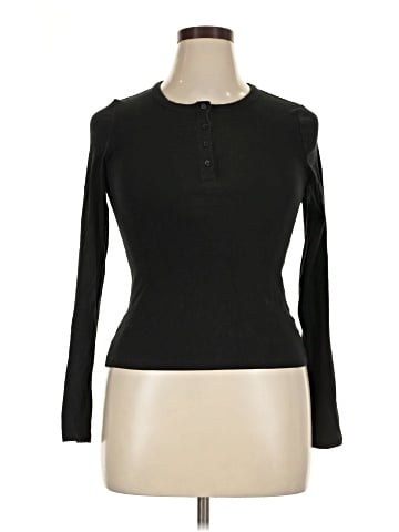 Contempo Casuals Long Sleeve Henley (view 1)