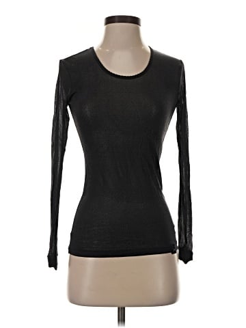 Assorted Brands Long Sleeve Silk Top (view 1)