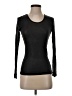 Assorted Brands 100% Silk Black Long Sleeve Silk Top Size XS - photo 1