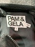 Pam & Gela 100% Polyester Animal Print Black Track Jacket Size P (petite) - photo 6