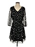 Collective Concepts 100% Polyester Black Casual Dress Size S - photo 1