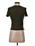 Klassy Network Green Short Sleeve Top Size S - photo 2