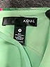 Aqua 100% Polyester Tropical Green Cocktail Dress Size M - photo 7