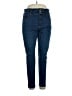 Ann Taylor Solid Blue Jeans Size 16 - photo 1