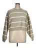 Athleta Stripes Tan Sweatshirt Size XL - photo 1