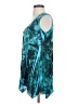 DressBarn 100% Polyester Teal Sleeveless Blouse Size S - photo 5
