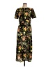 Sugar Lips Floral Black Casual Dress Size L - photo 1