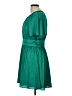 Ali & Jay 100% Polyester Solid Green Cocktail Dress Size L - photo 5