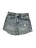 PacSun 100% Cotton Blue Denim Shorts Size 25 waist - photo 1