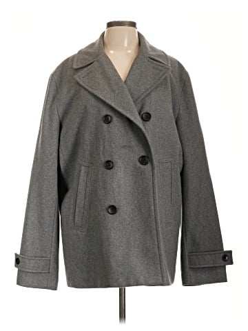 Liz Claiborne Wool Coat (view 1)