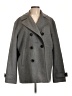 Liz Claiborne Gray Wool Coat Size L - photo 1