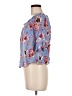 Altar'd State Blue Short Sleeve Blouse Size M - photo 5