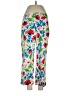 Evan Picone Floral White Casual Pants Size 12 - photo 1