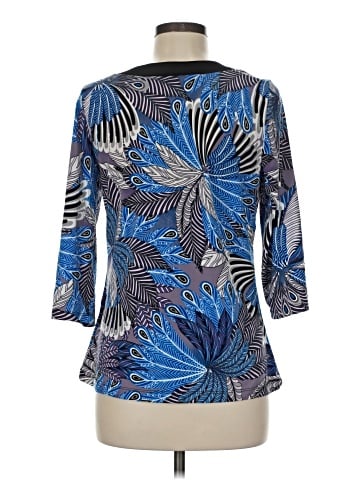 Christopher & Banks 3/4 Sleeve Blouse (view 2)